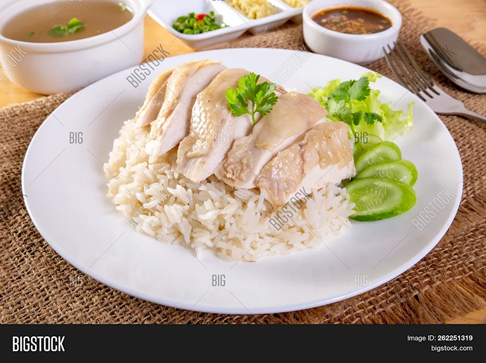 Хайнаньский куриный рис