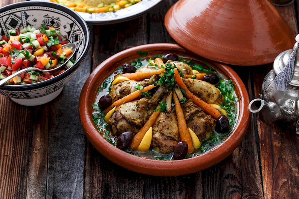 Tagine. Couscous