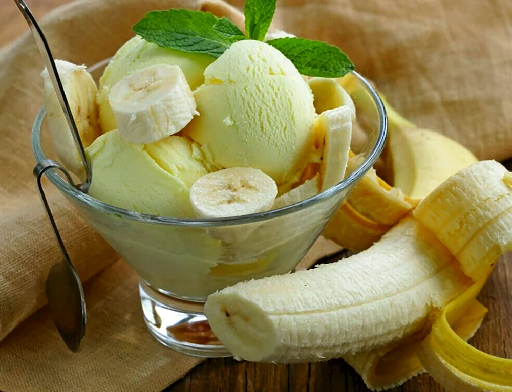 Чистая линия банановое мороженое