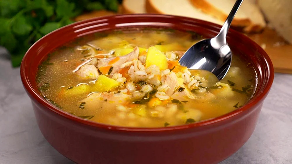Крупник- суп .белорусская кухня