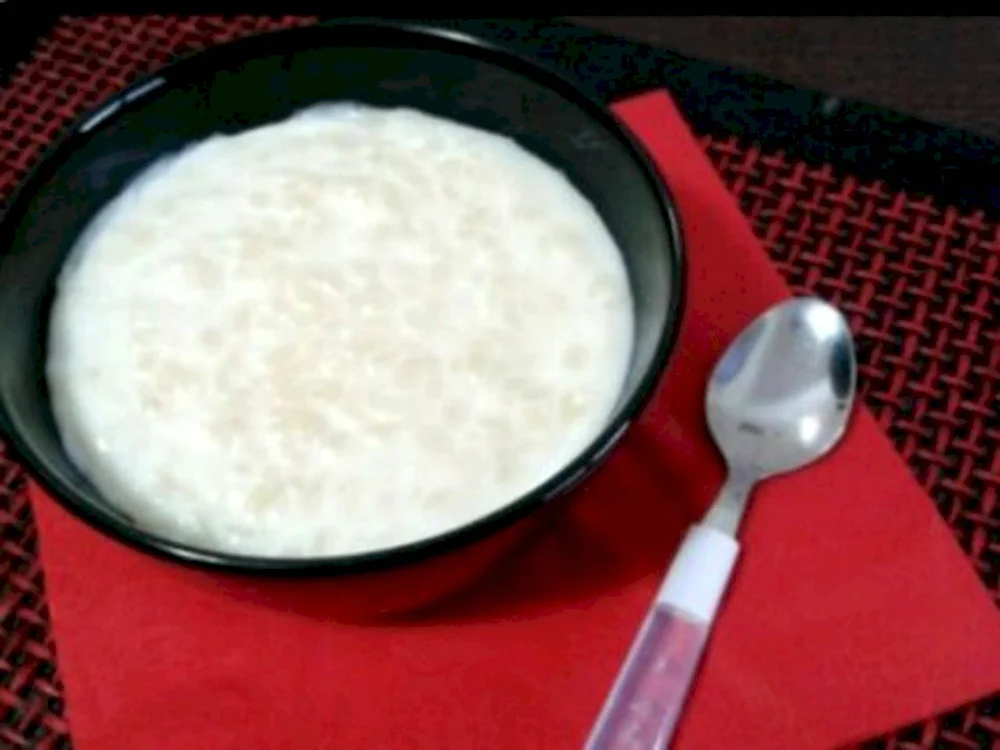 Суп молочный рисовый