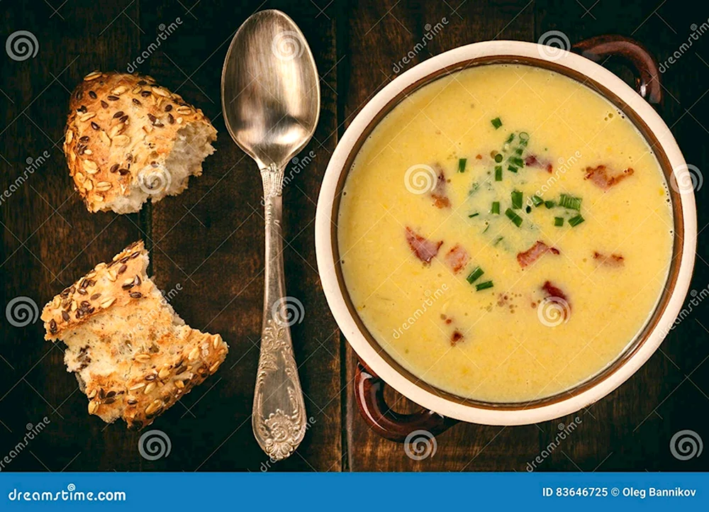 Сырный суп чаудер