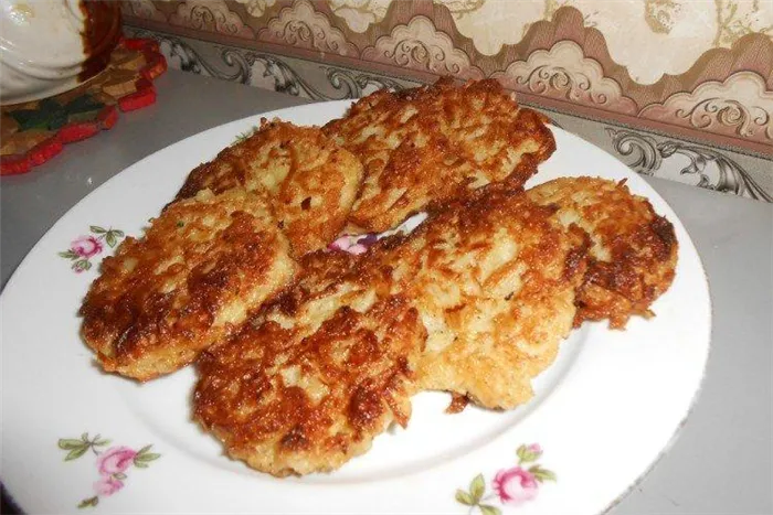 Капустные котлеты с манкой