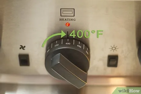 Step 1 Разогрейте духовку до 205 °C.