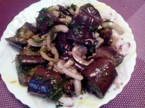 маринованные баклажаны