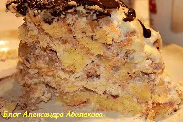 рецепт торта панчо с ананасами